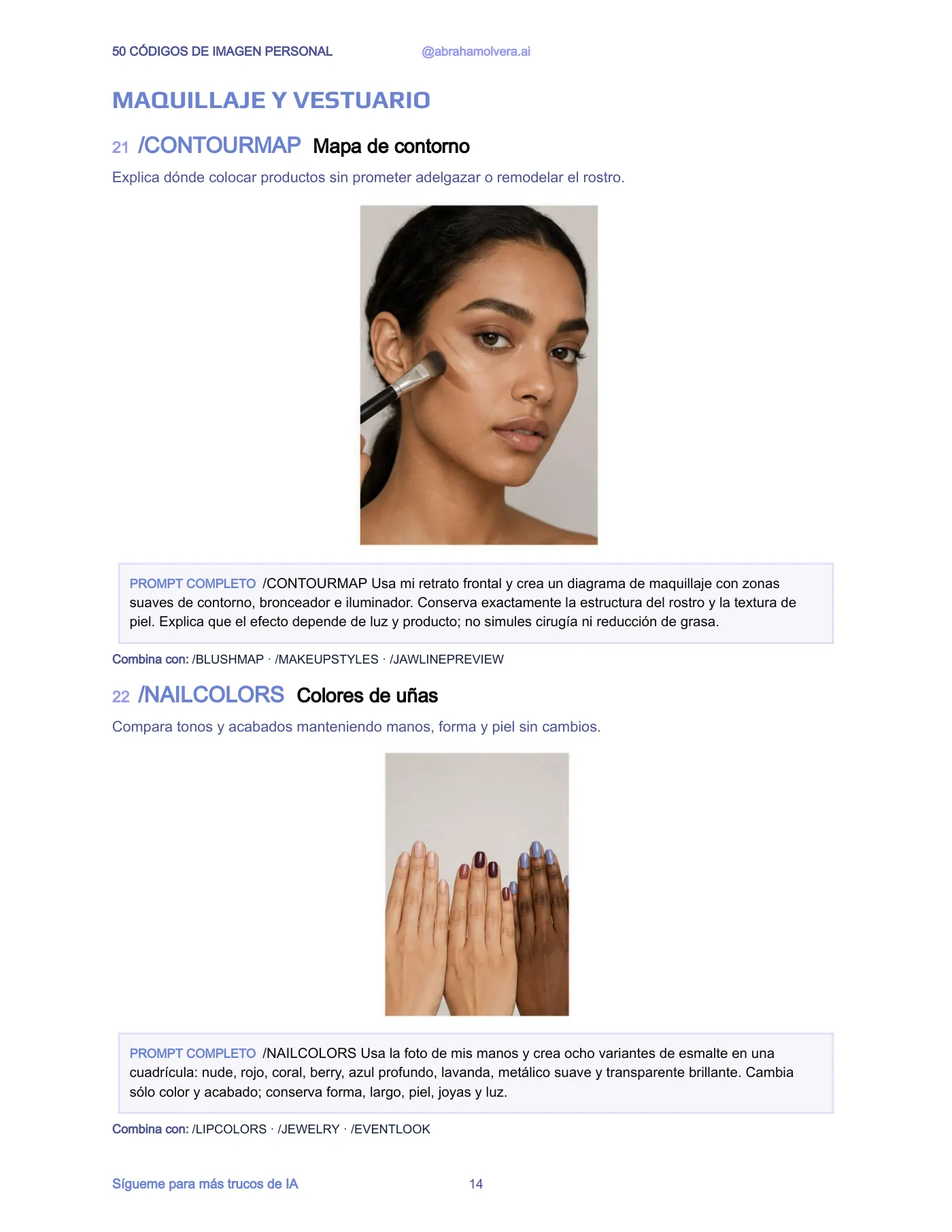 50 códigos de imagen personal para ChatGPT · Página 14 / 30
