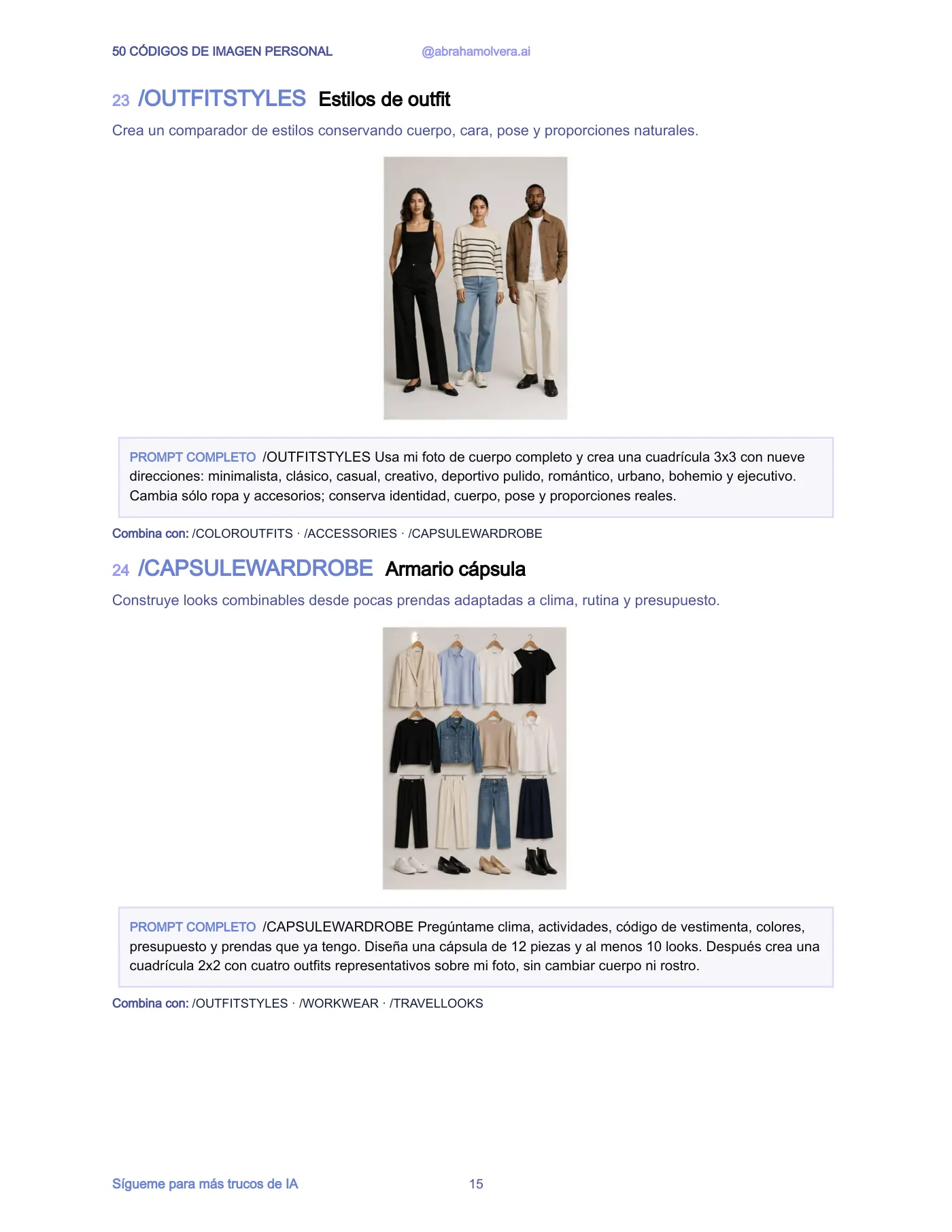 50 códigos de imagen personal para ChatGPT · Página 15 / 30
