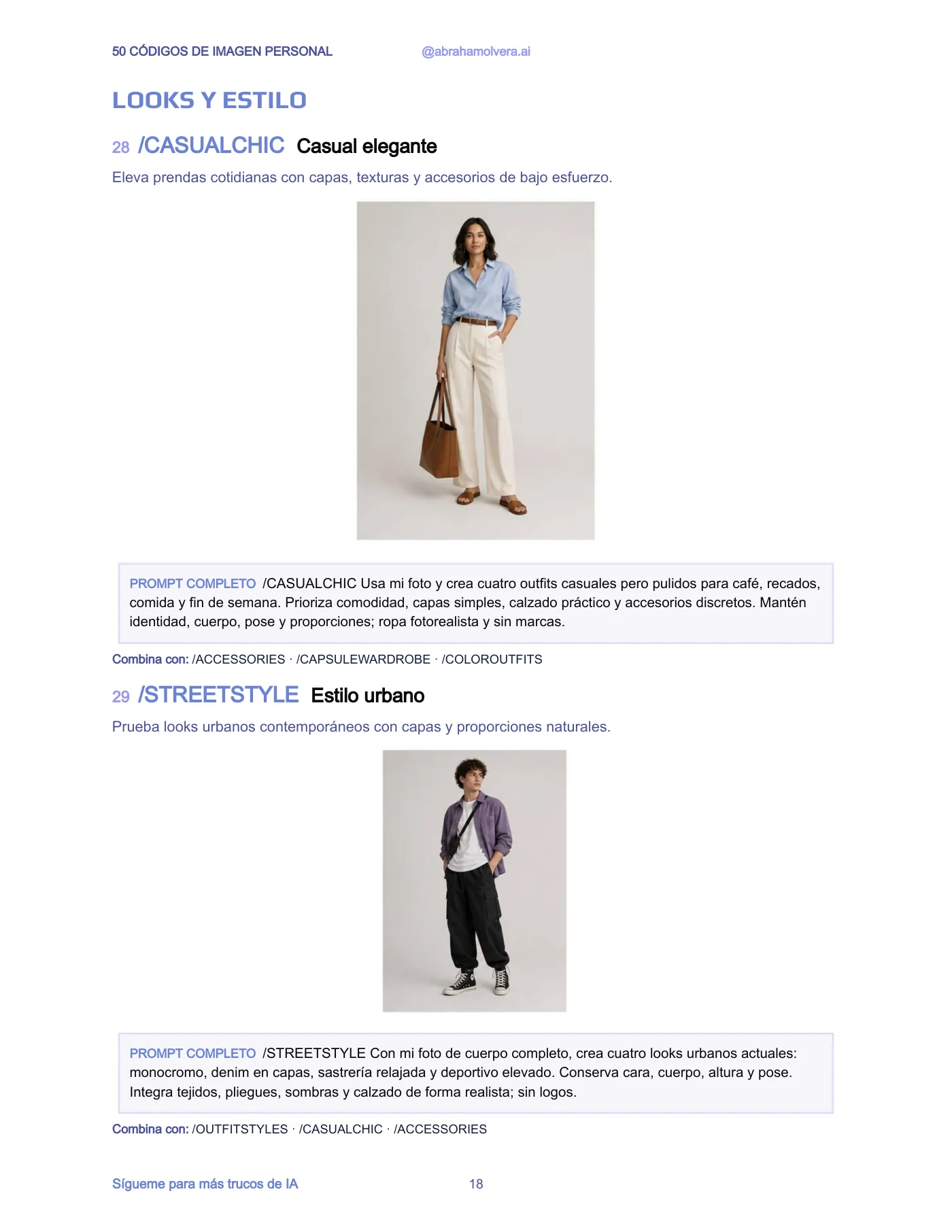 50 códigos de imagen personal para ChatGPT · Página 18 / 30
