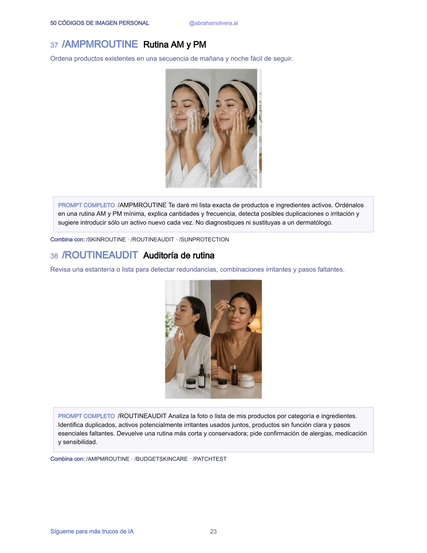 50 códigos de imagen personal para ChatGPT · Página 23 / 30