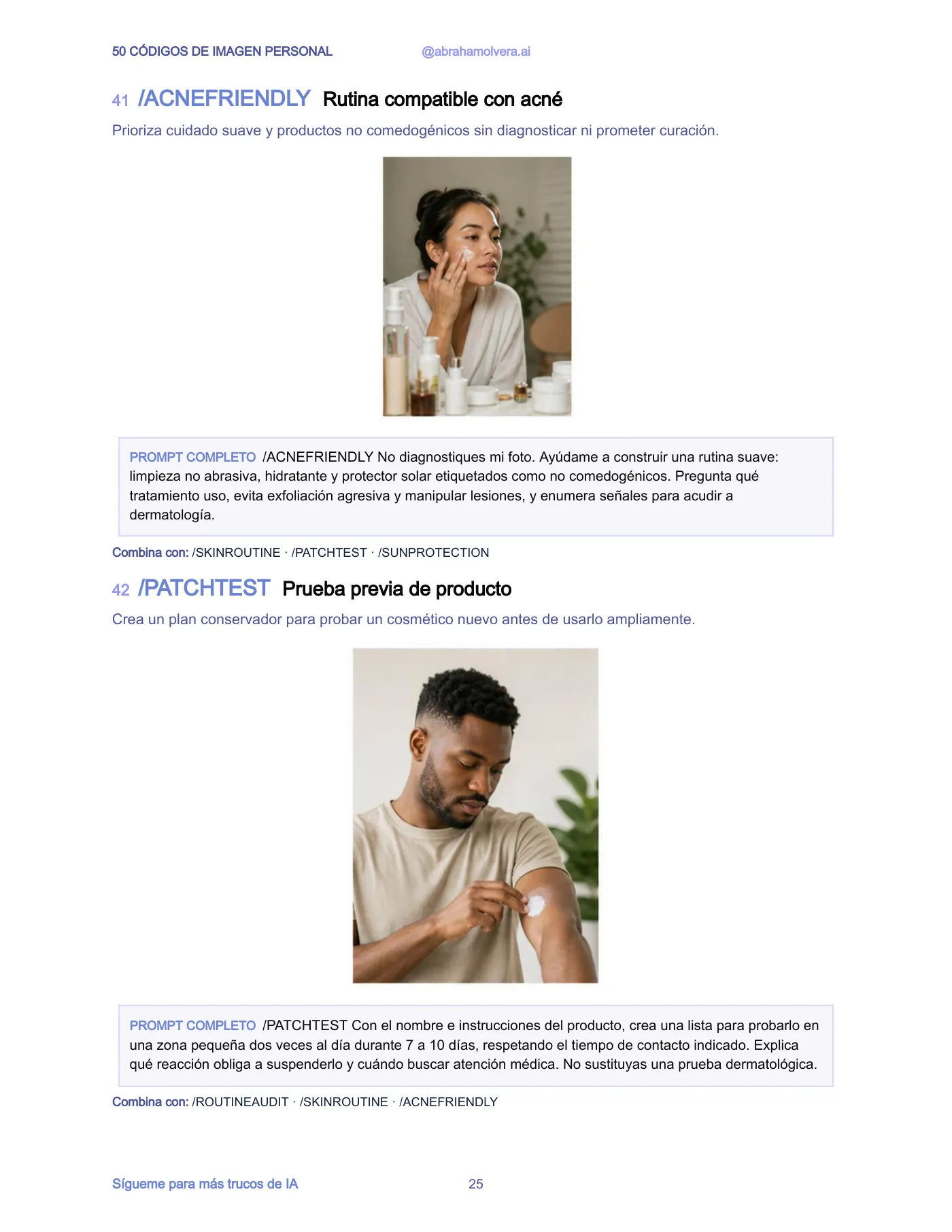 50 códigos de imagen personal para ChatGPT · Página 25 / 30