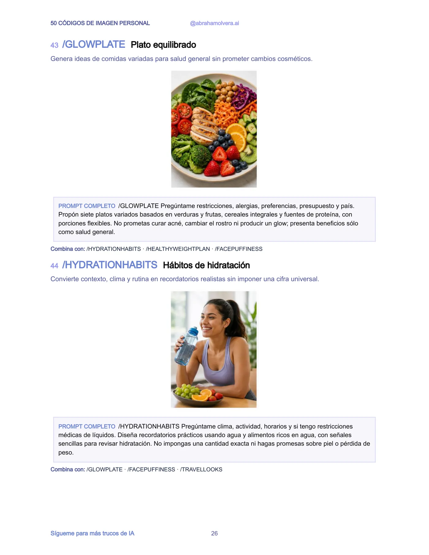 50 códigos de imagen personal para ChatGPT · Página 26 / 30