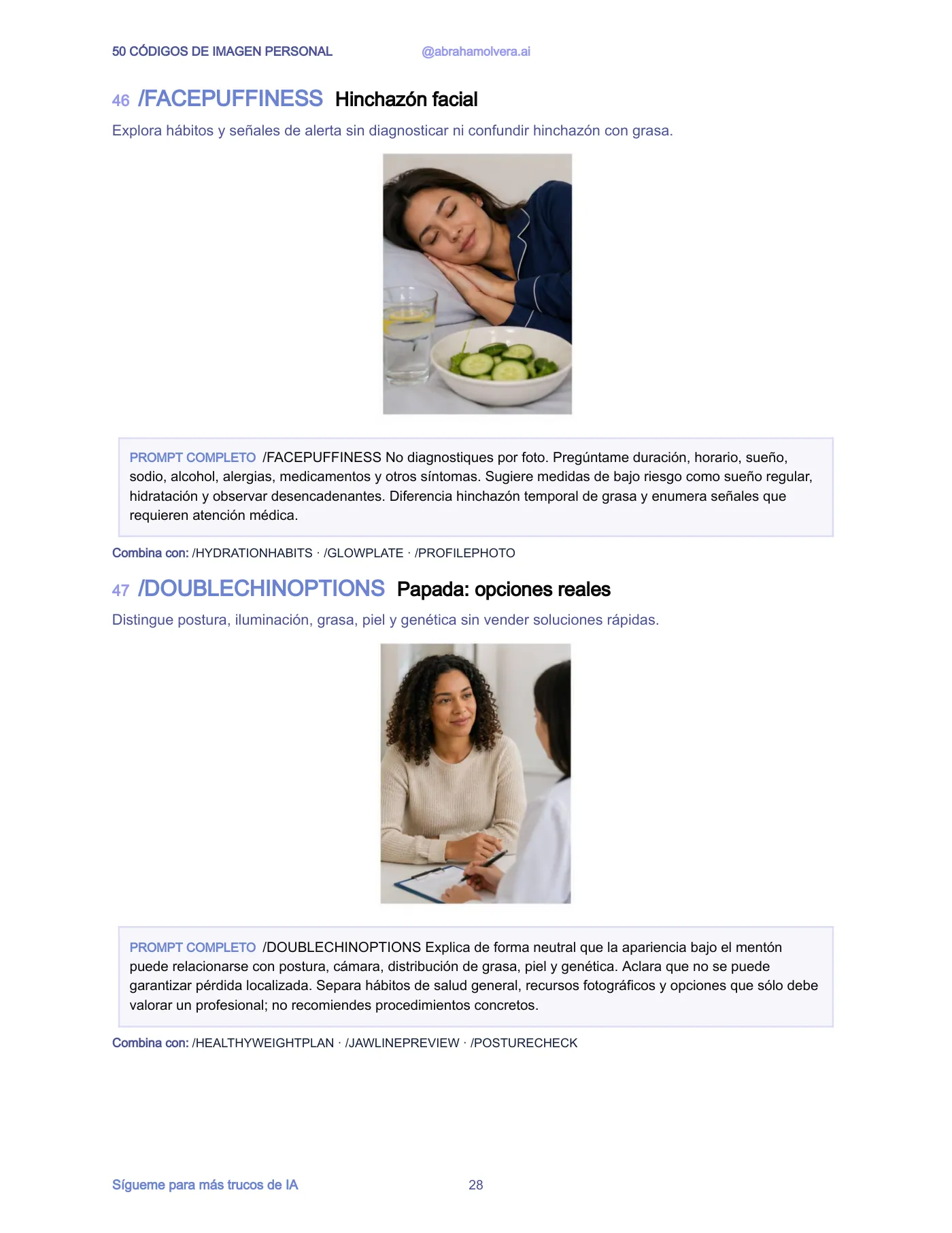 50 códigos de imagen personal para ChatGPT · Página 28 / 30