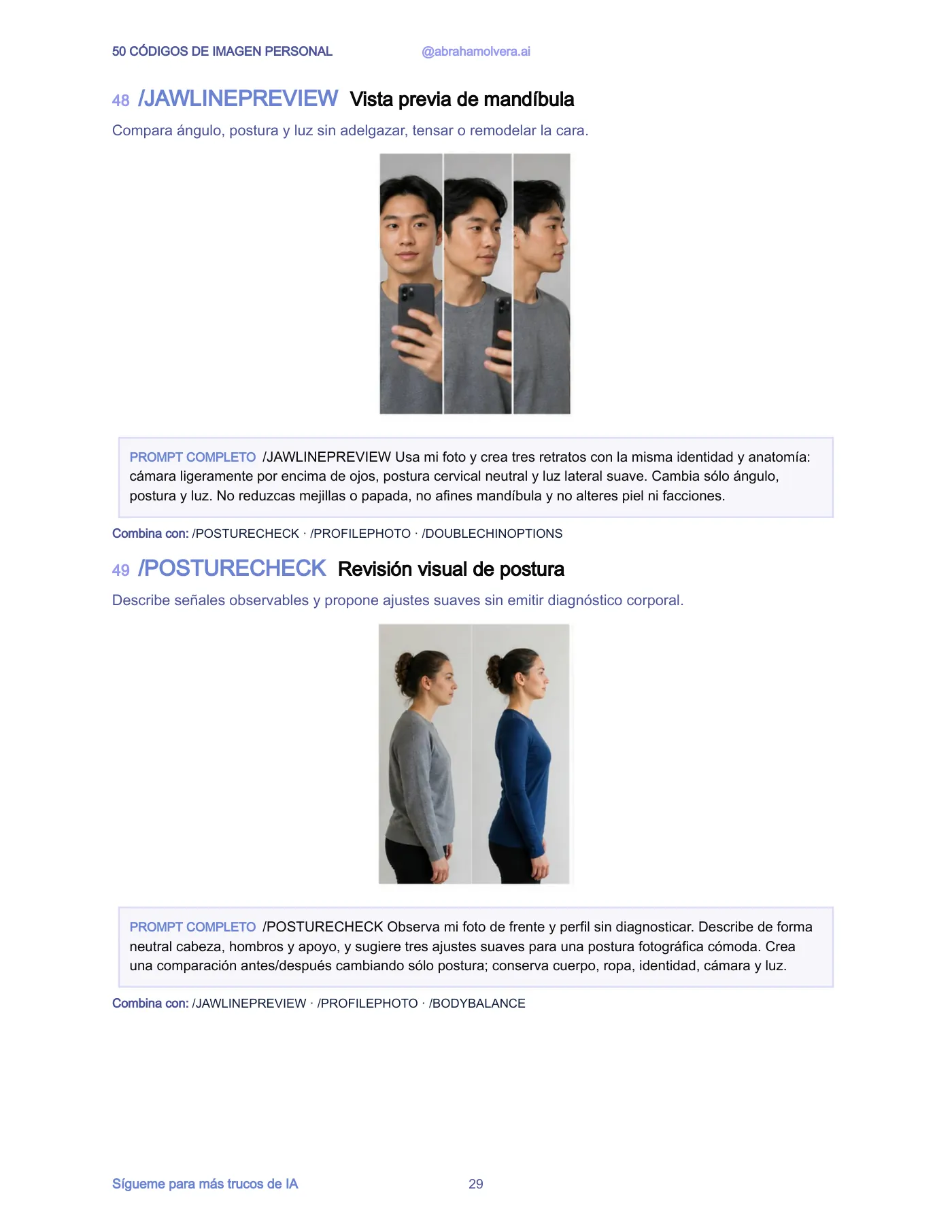 50 códigos de imagen personal para ChatGPT · Página 29 / 30