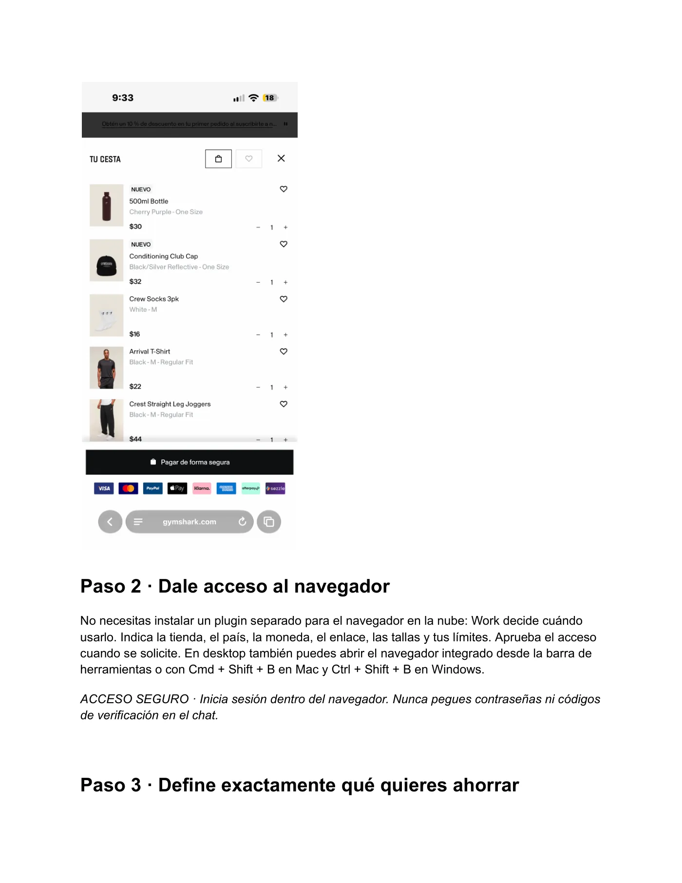 Guía para ahorrar en tus compras con ChatGPT · Página 2 / 4