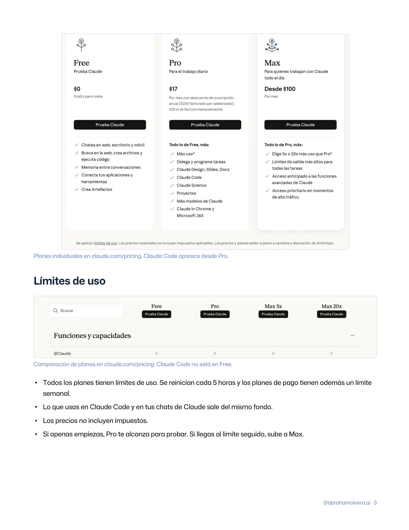 Claude Code: cómo instalarlo, qué plan necesitas y cuánto cuesta · Página 3 / 11