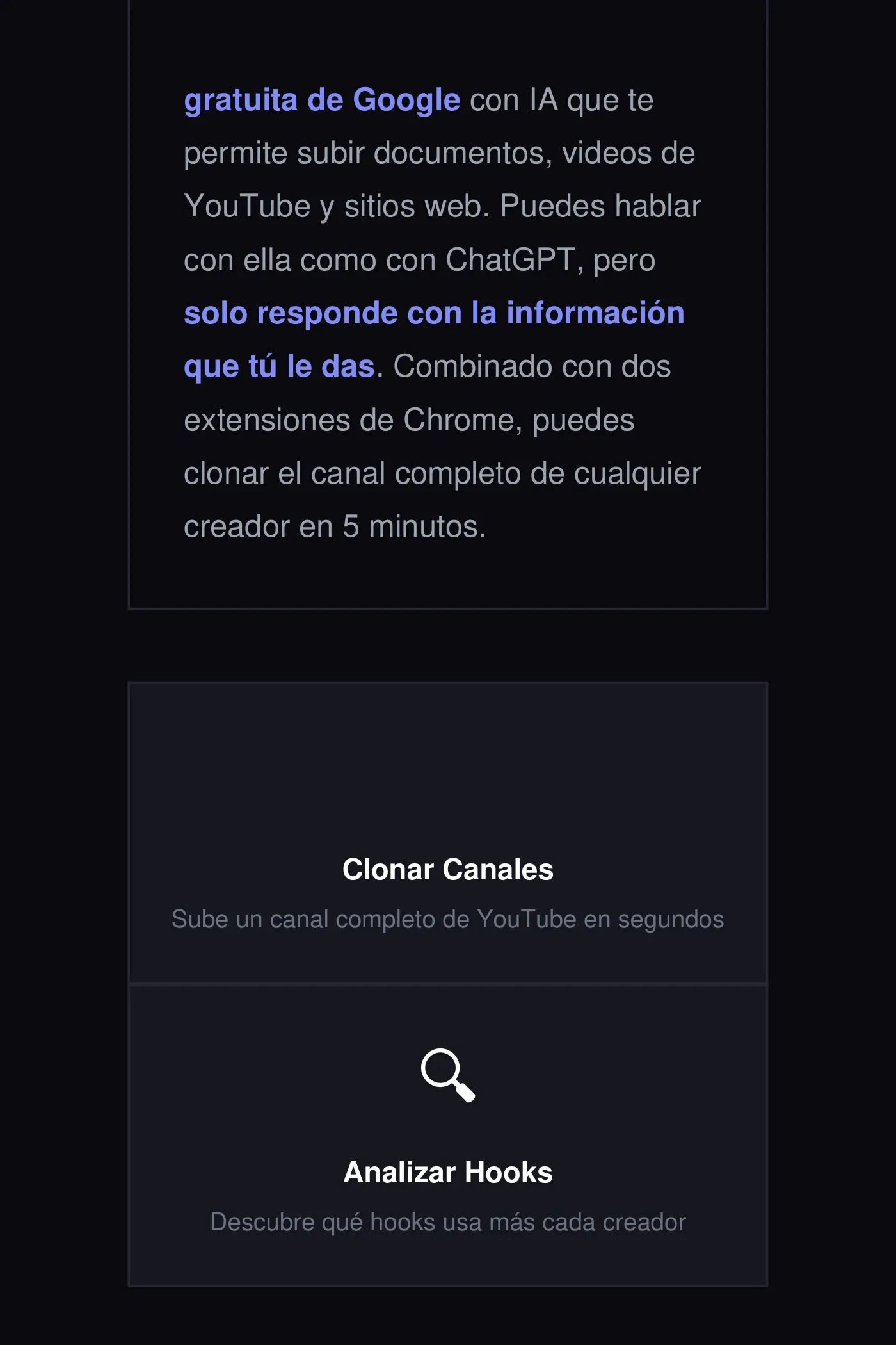 Cómo clonar la mente de cualquier YouTuber con IA · Página 2 / 8