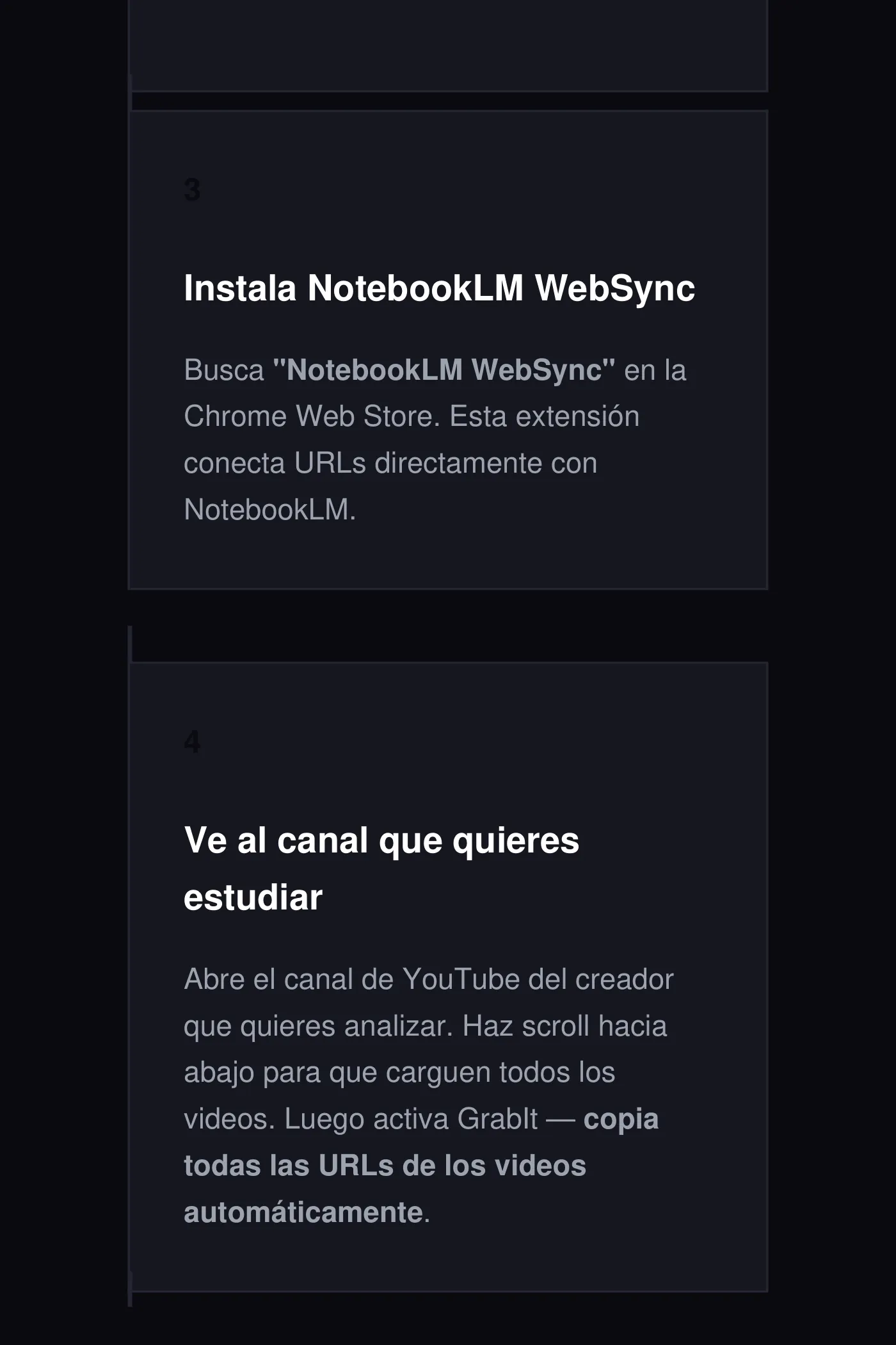 Cómo clonar la mente de cualquier YouTuber con IA · Página 5 / 8