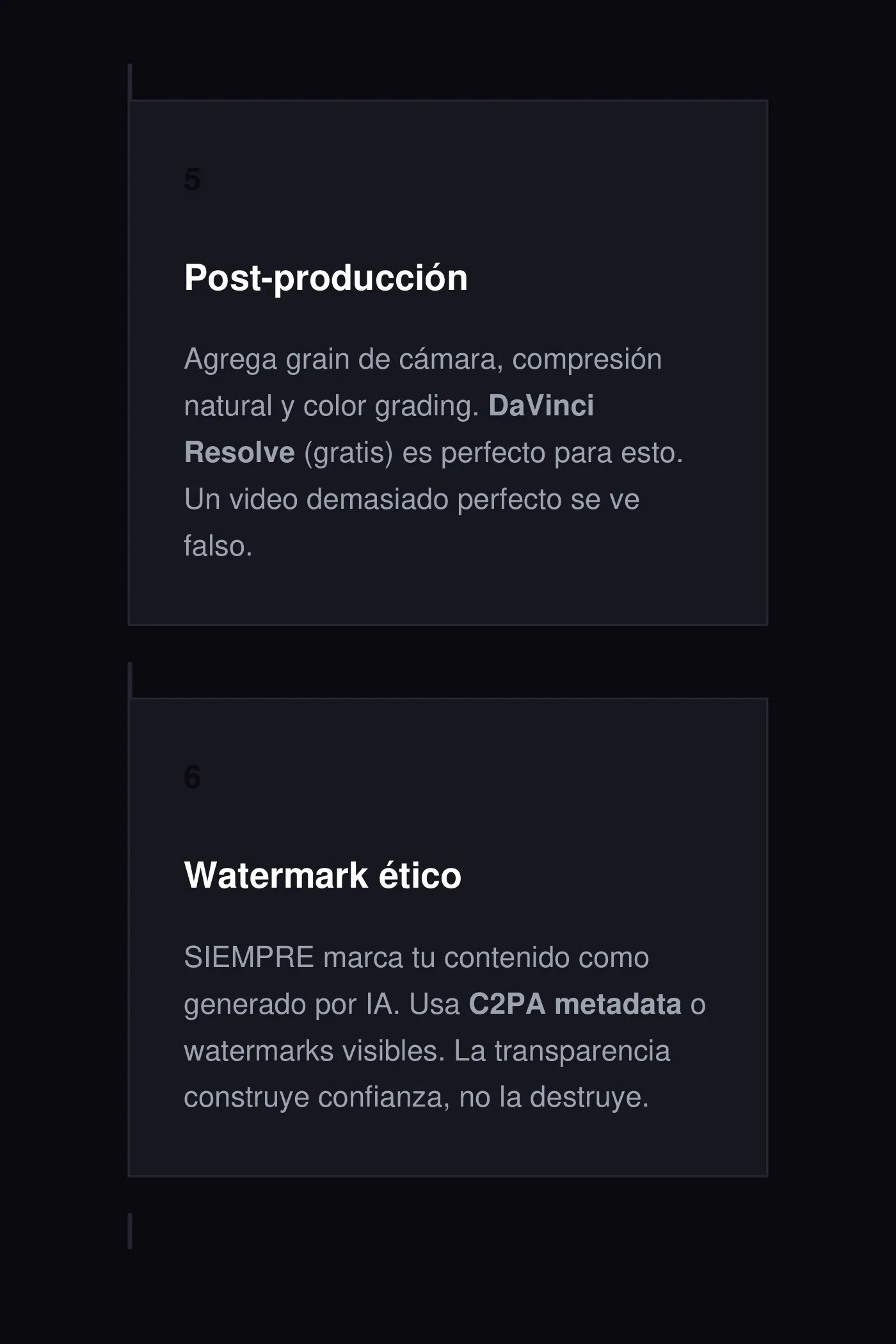 Cómo crear humanos hiperrealistas con IA · Página 6 / 9