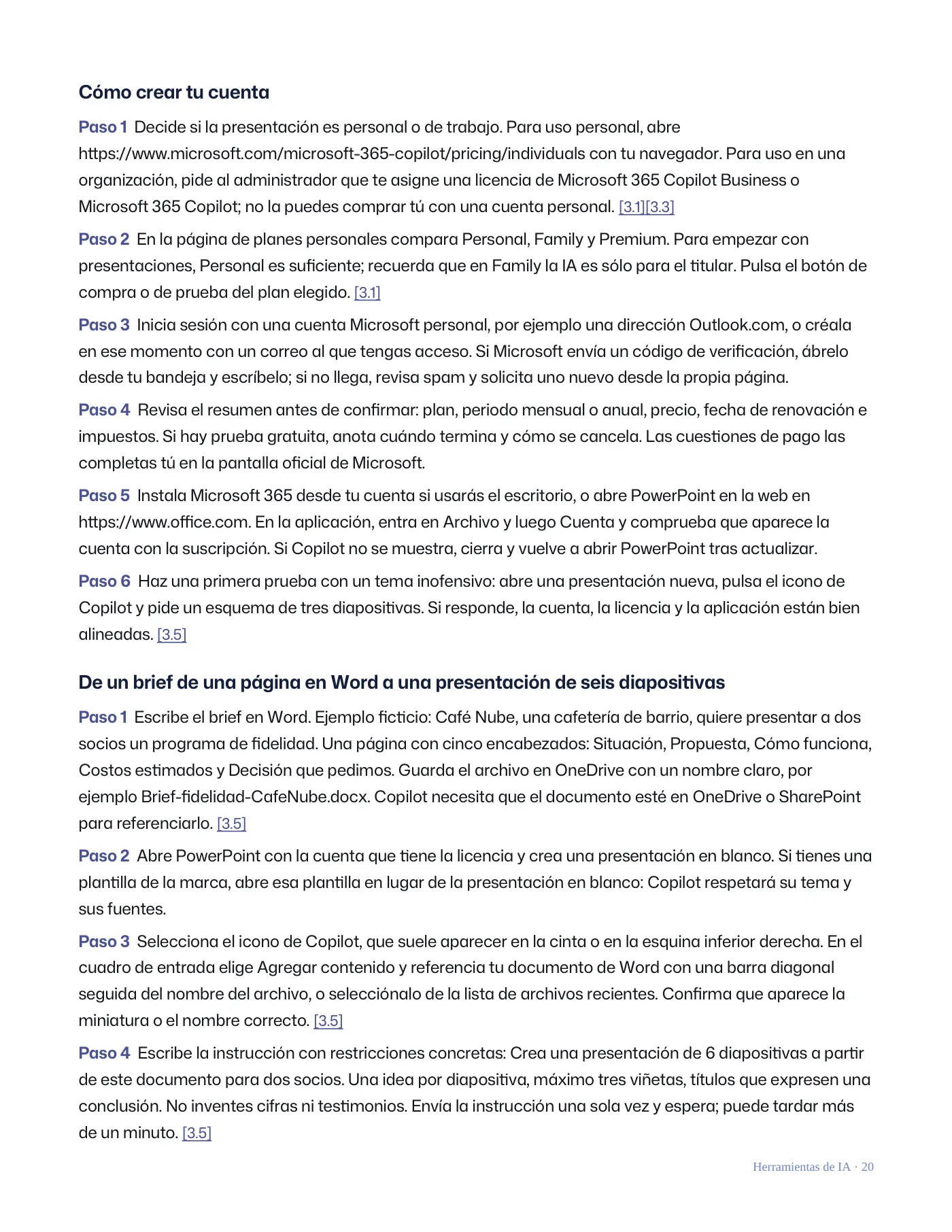 Qué IA utilizar para cada situación · Página 20 / 62