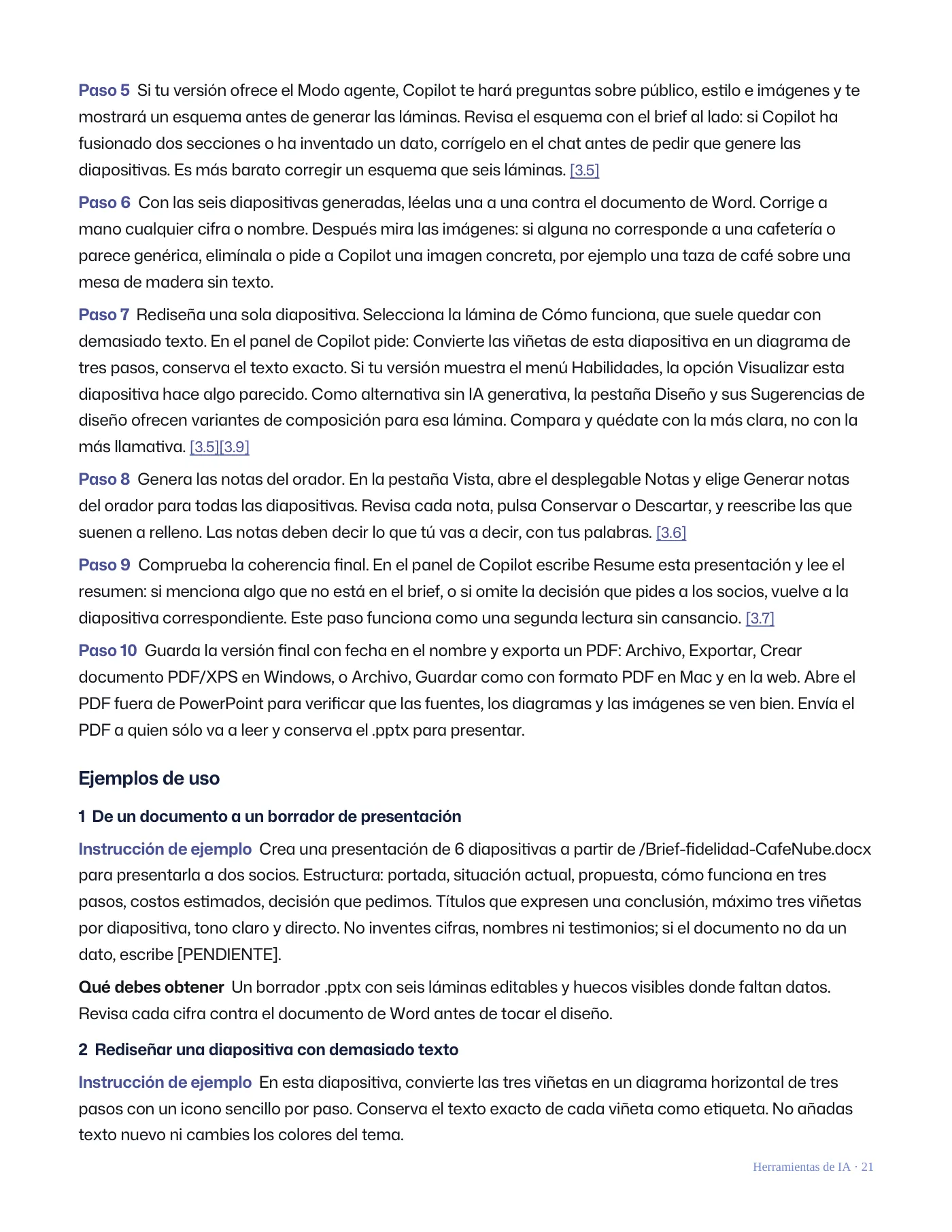 Qué IA utilizar para cada situación · Página 21 / 62