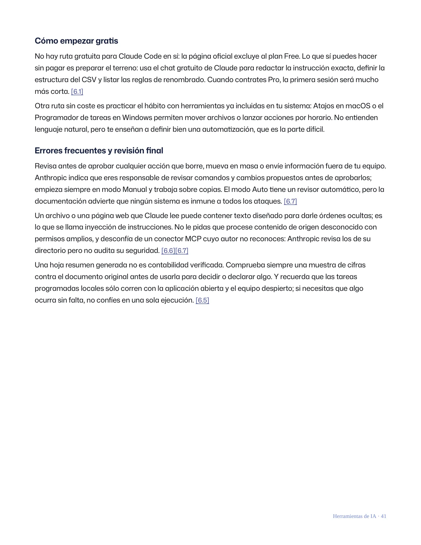 Qué IA utilizar para cada situación · Página 41 / 62