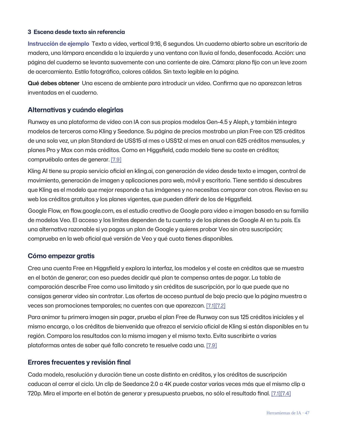 Qué IA utilizar para cada situación · Página 47 / 62