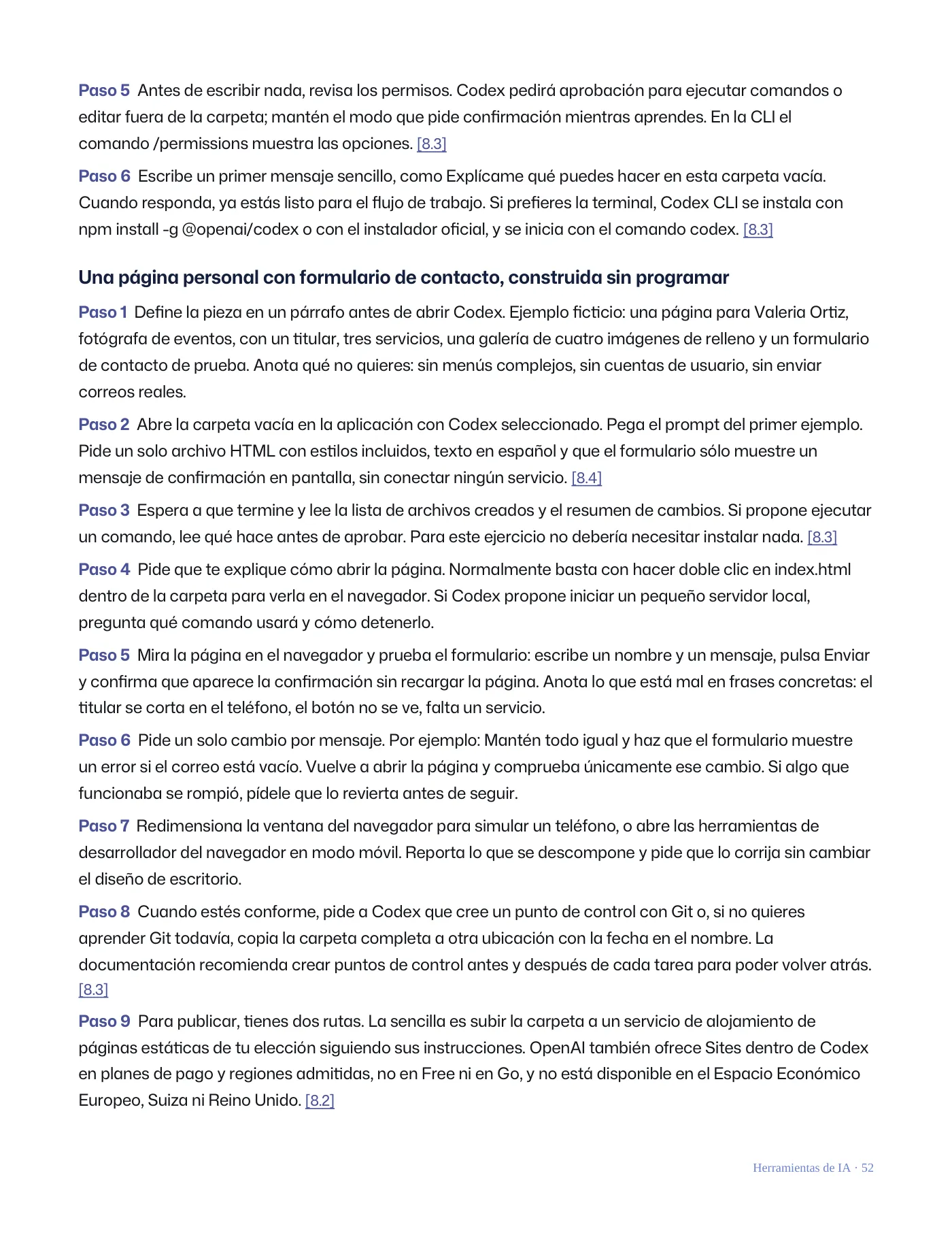 Qué IA utilizar para cada situación · Página 52 / 62