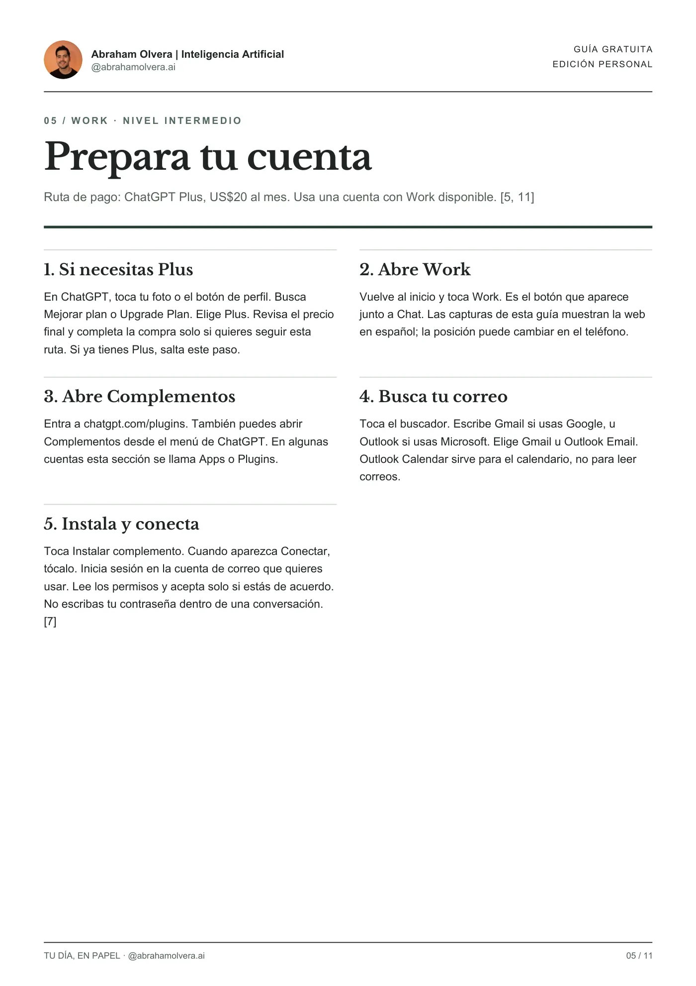 Tu día, en papel · Página 5 / 11
