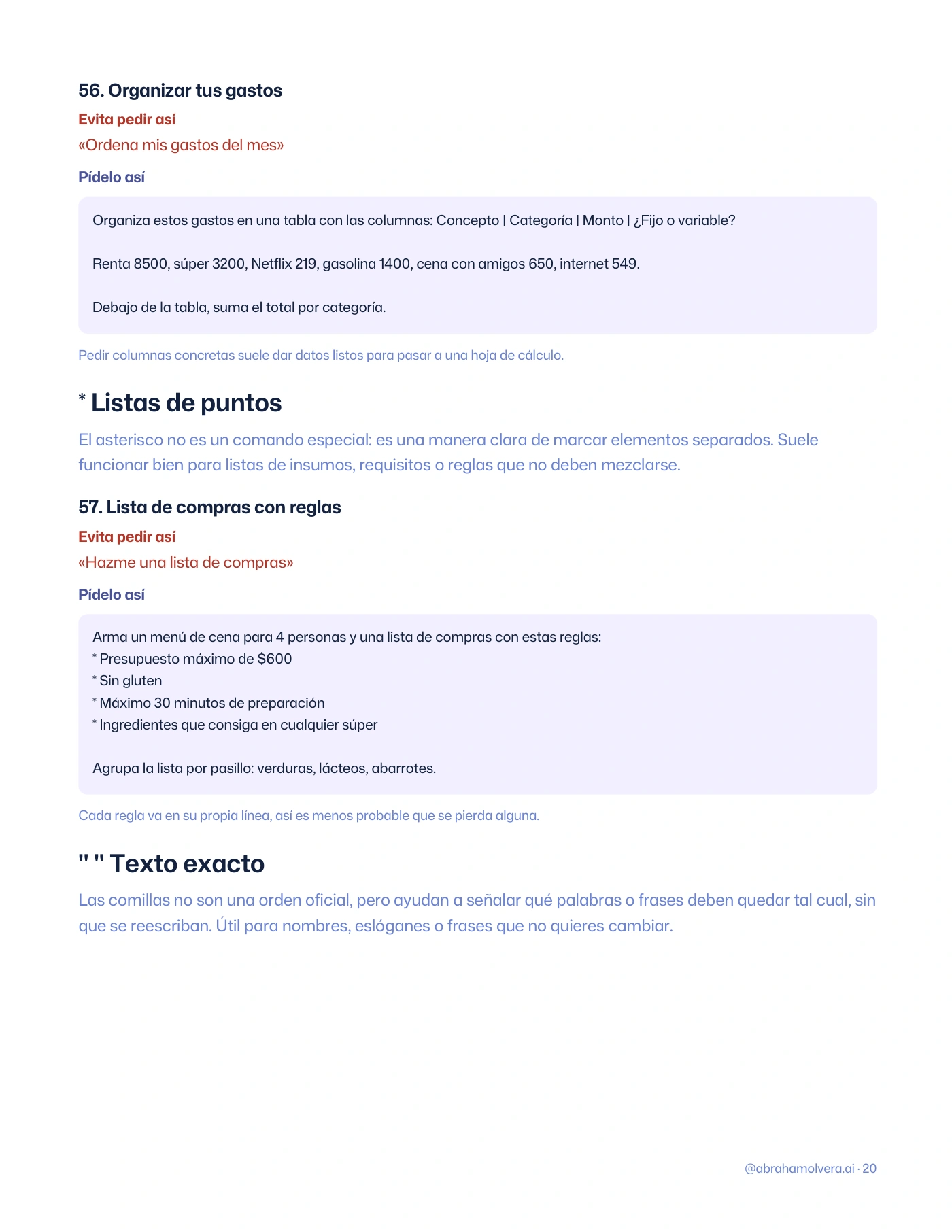 Palabras prohibidas: 60 prompts para editar tus fotos y pedirle mejor a ChatGPT · Página 20 / 22
