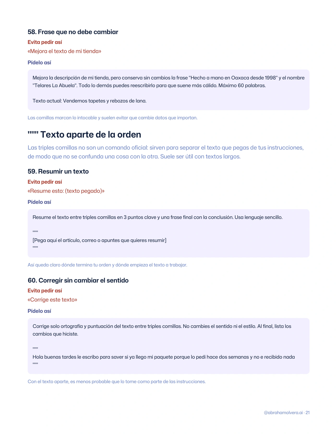 Palabras prohibidas: 60 prompts para editar tus fotos y pedirle mejor a ChatGPT · Página 21 / 22